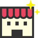 お店が停留所に！